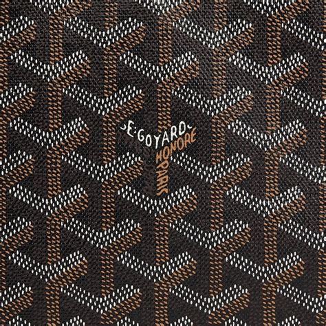 goyard black monogram